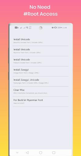 Unicode ⇄ Zawgyi 스크린샷 2