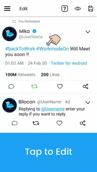 Fake Tweet-Post Creator Screenshot 2