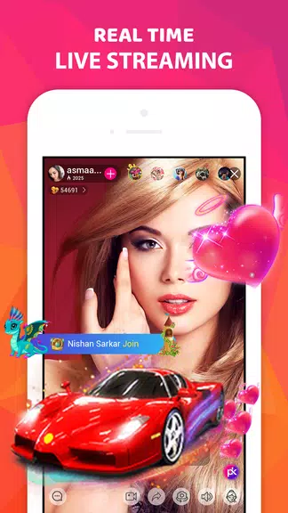 Hive - Live Stream Video Chat スクリーンショット 1
