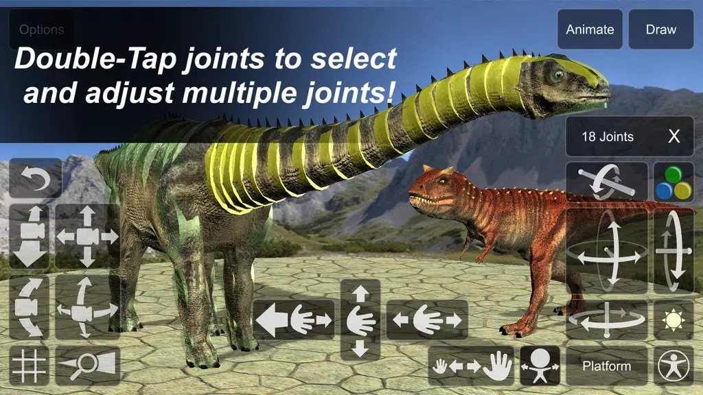 Dinosaur Mannequins Captura de tela 1
