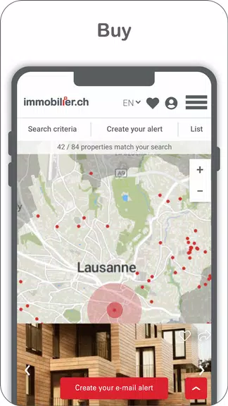 immobilier.ch Capture d'écran 2