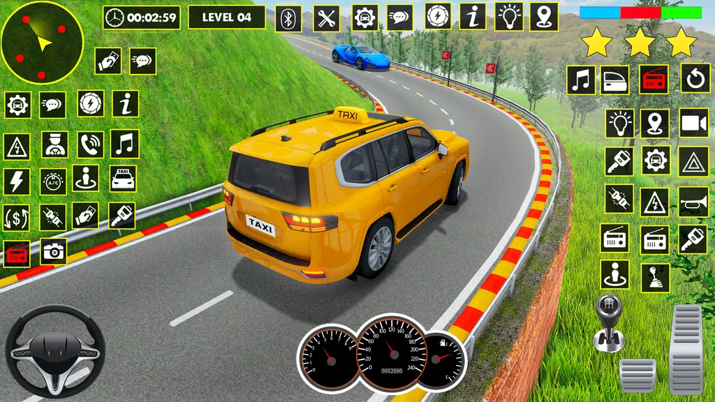 Crazy Car Driving: Taxi Games 스크린샷 4