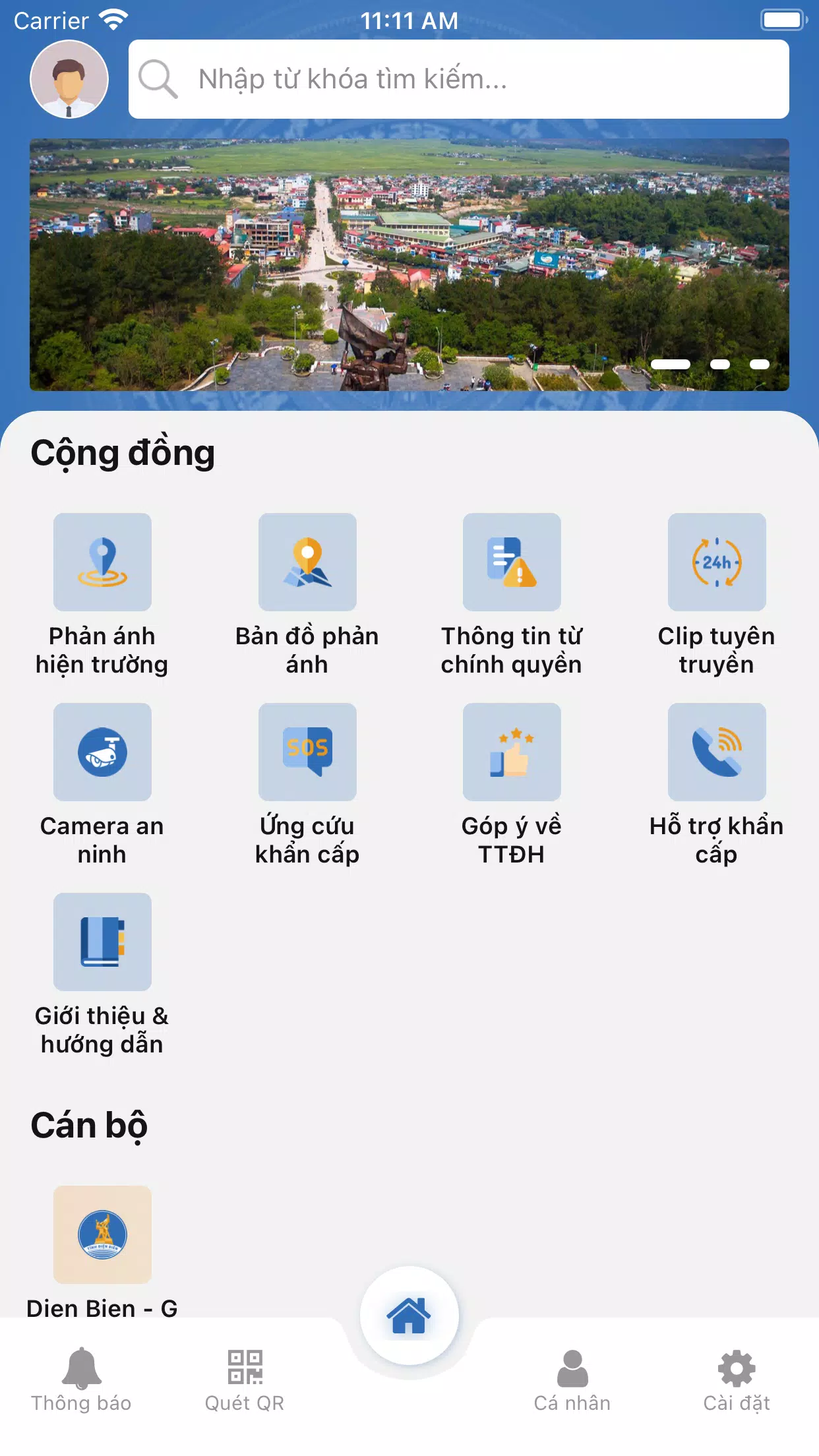 Điện Biên Smart Captura de pantalla 1