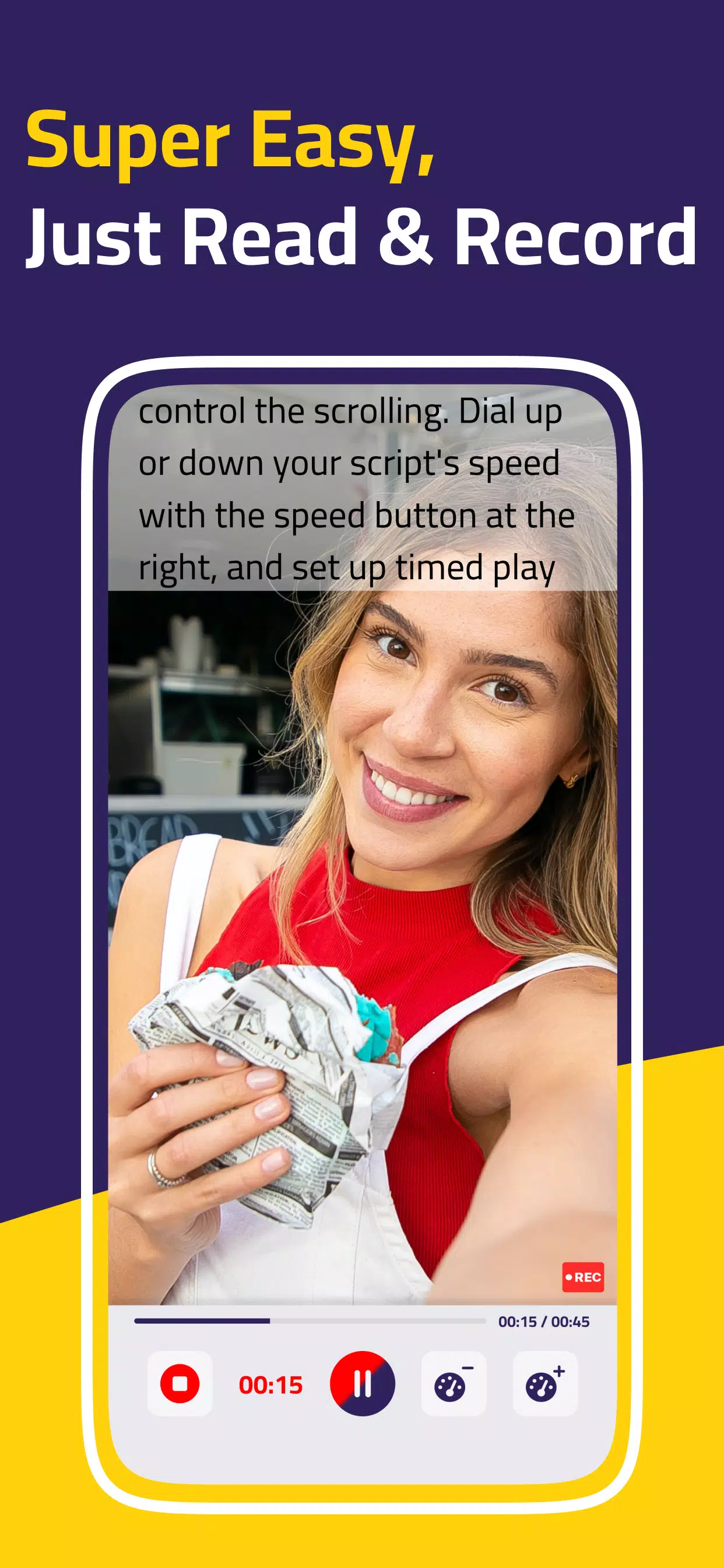 Teleprompter for Video: CUEBOX Capture d'écran 2