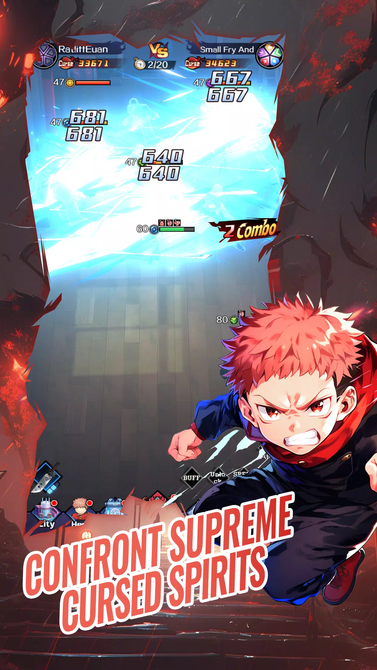 Jujutsu Masters: Cursed Rivals Capture d'écran 2