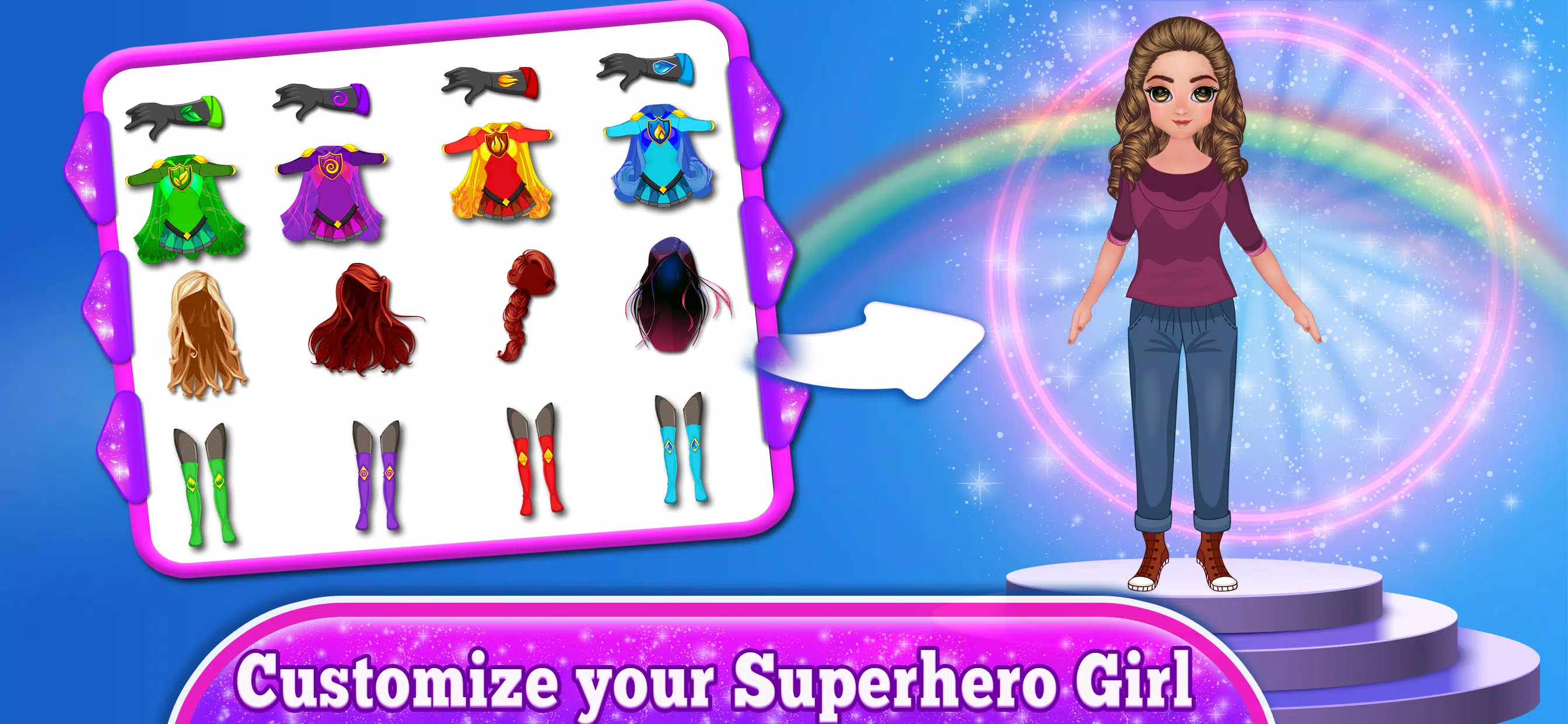 Super hero Girls: Power Games Screenshot 3