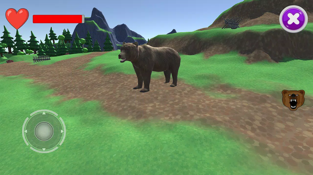 Bear simulator 스크린샷 1