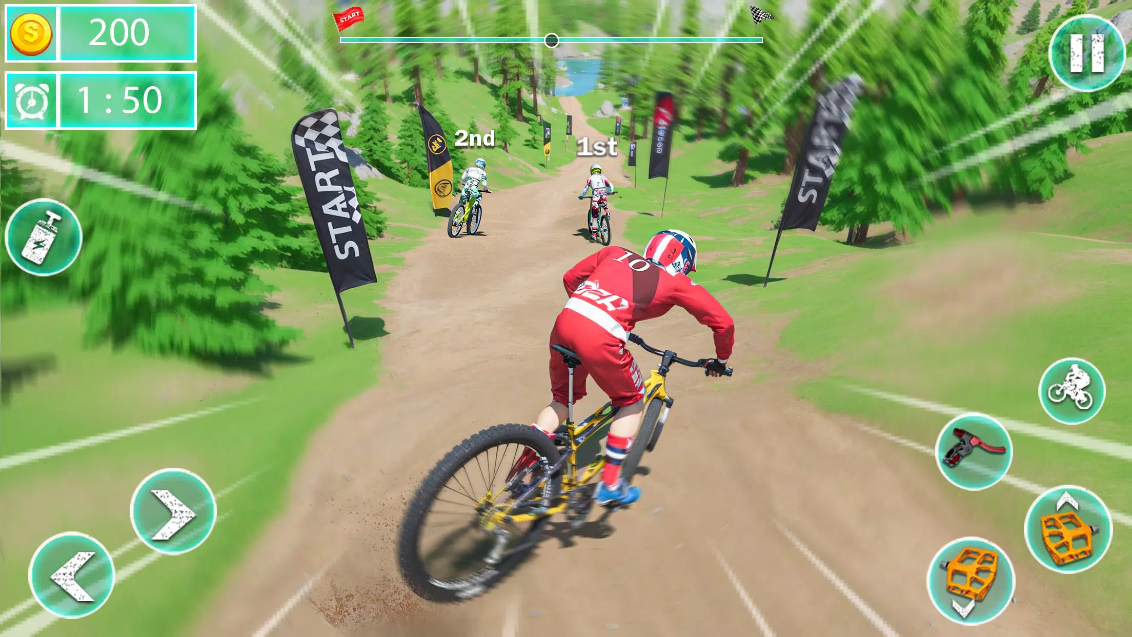 MTB Downhill: BMX Racer 스크린샷 4