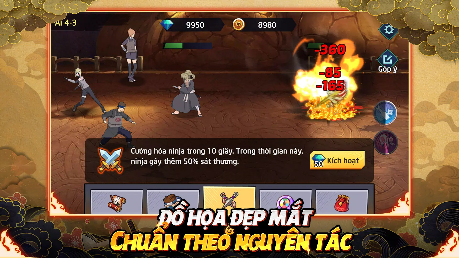 Huyền Thoại Nhẫn Giả Screenshot 1