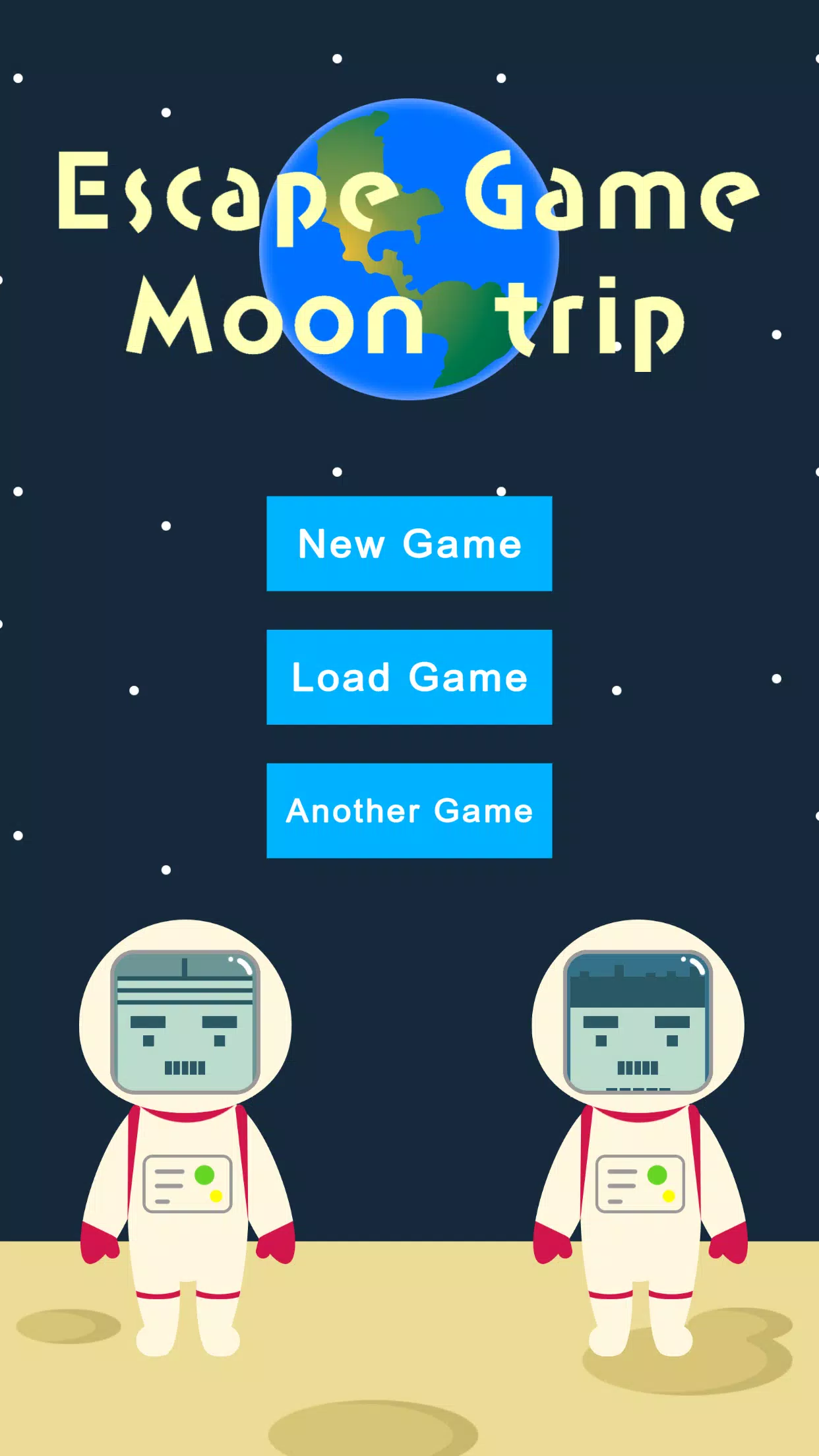 2D Escape Game - Moon Trip スクリーンショット 1