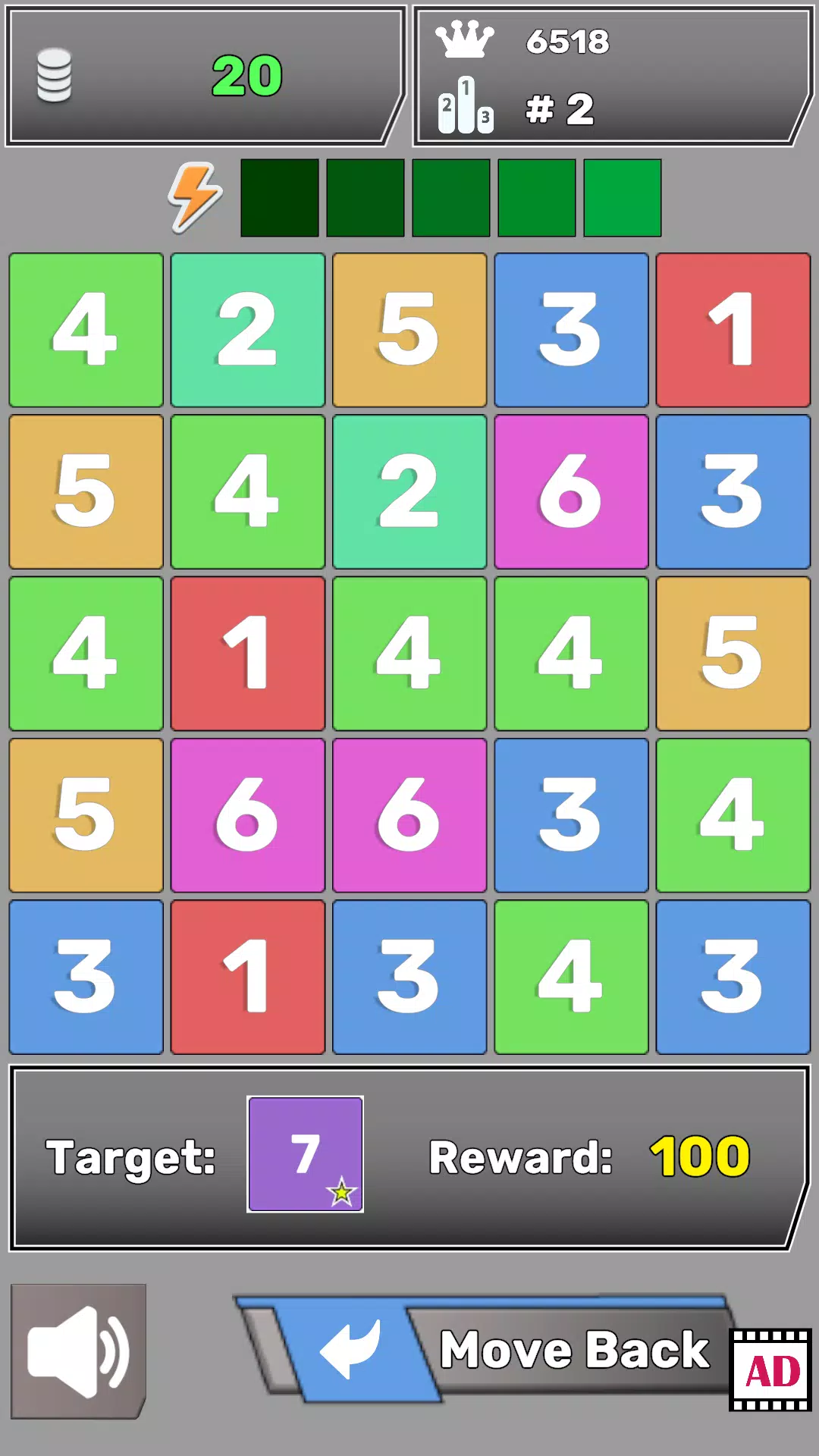 Number Blocks Match Puzzle.应用截图第1张