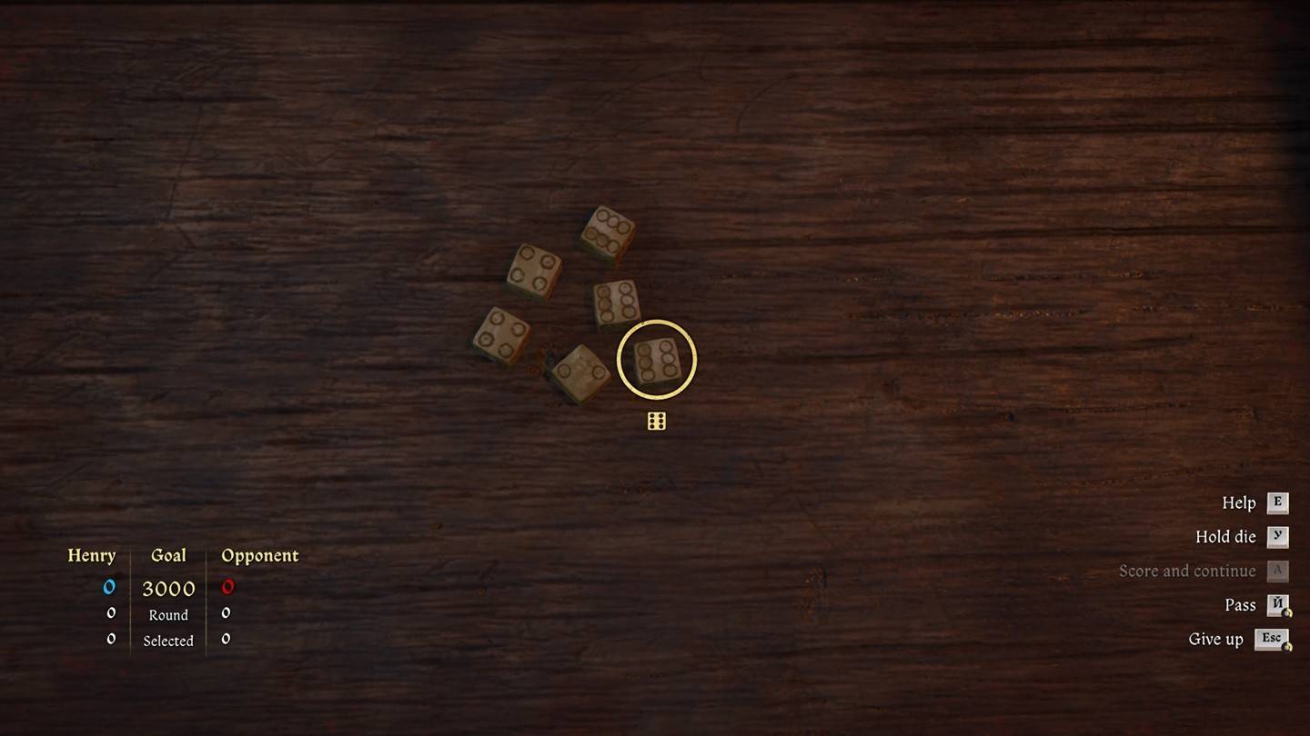 Dice Game in Kingdom Come Deliverance 2