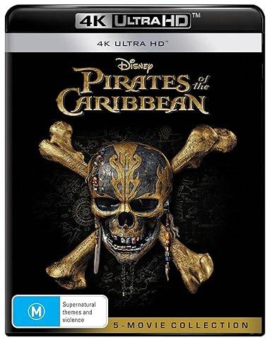 Piraten der karibischen Blu-ray-Sammlung