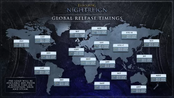 Elden Ring Nightreign: Global Launch Schedule Revealed