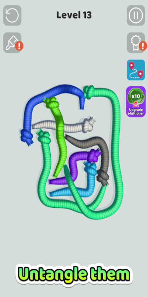 Tangled Snakes Capture d'écran 1