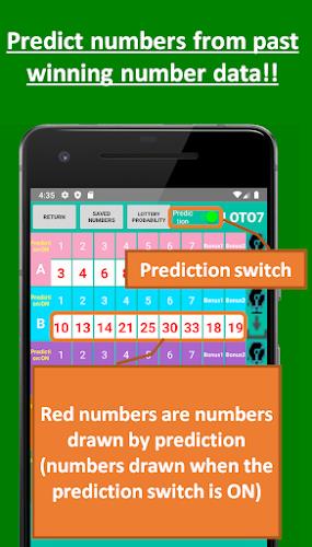 Loto prediction machine Screenshot 1