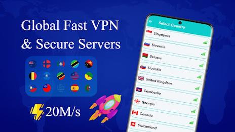 HookVPN Secure VPN Proxy Captura de pantalla 2