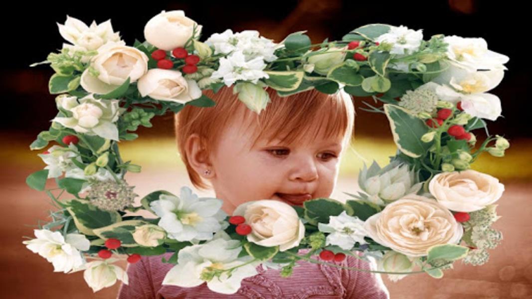 beauty flower photo frames Скриншот 4