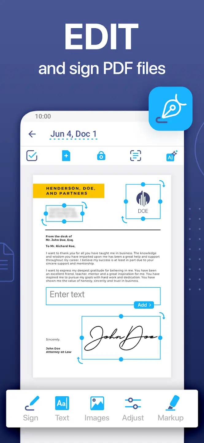 IScanner - PDF Scanner App Capture d'écran 2