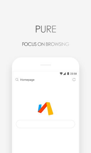 Via Browser - Fast & Light Screenshot 1