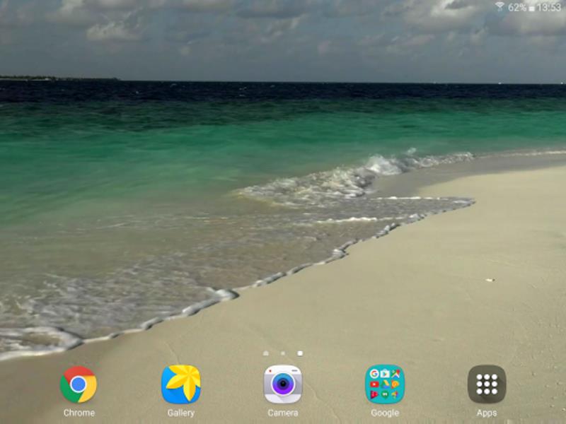 Tropical Beach Live Wallpaper Скриншот 2