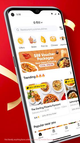 HungryPanda: Food Delivery Screenshot 1