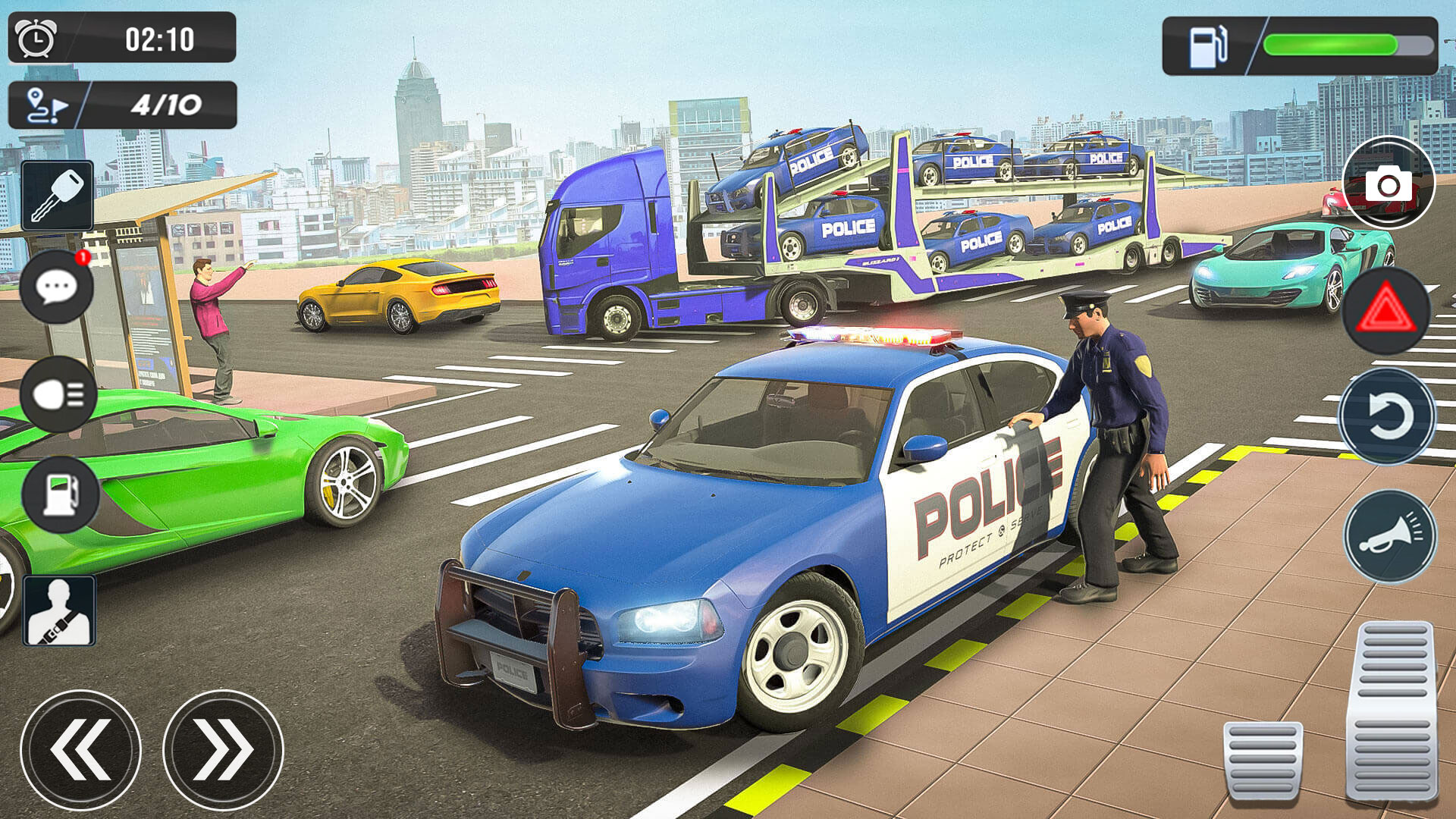 Police Games: Truck Transport Captura de pantalla 2