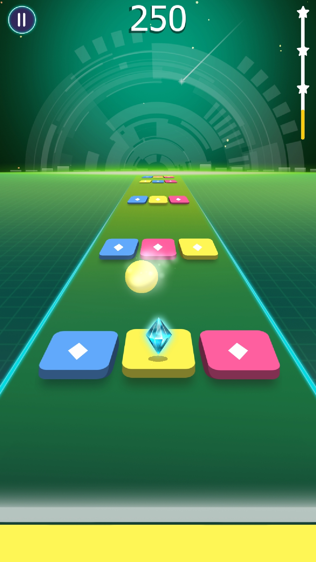 Beat Ball: Dancing Color Hop Screenshot 2