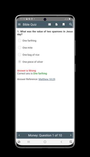 Bible Quiz Screenshot 2