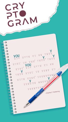 Cryptogram Letters and Numbers スクリーンショット 1