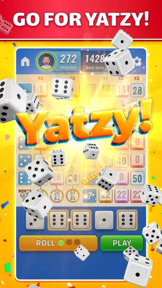 Yatzy: Dice Game Online स्क्रीनशॉट 1