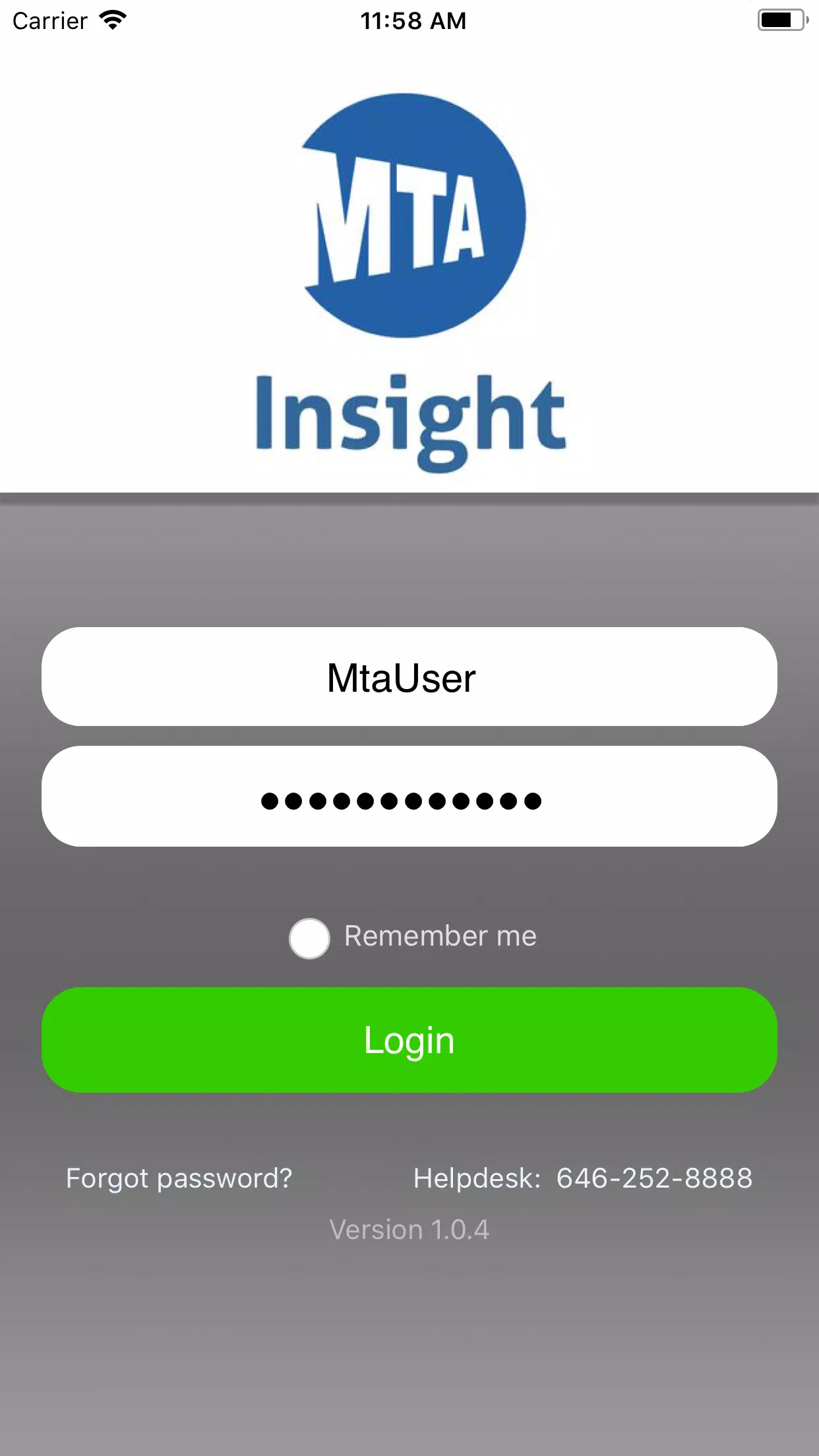MTA Insight Captura de tela 3