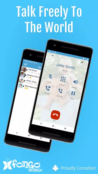 Fongo - Talk and Text Freely Screenshot 1