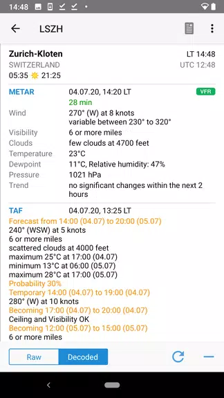 AeroWeather スクリーンショット 3