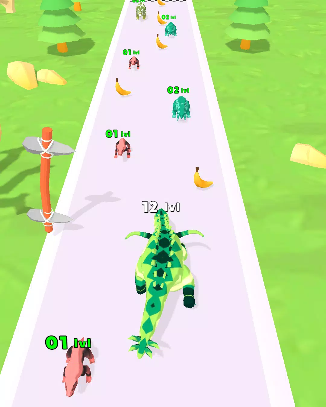 Dinosaur Run: Dino Evolution Captura de tela 3