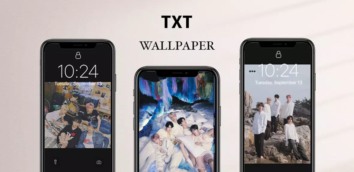 TXT Wallpaper & HD Photo Screenshot 1