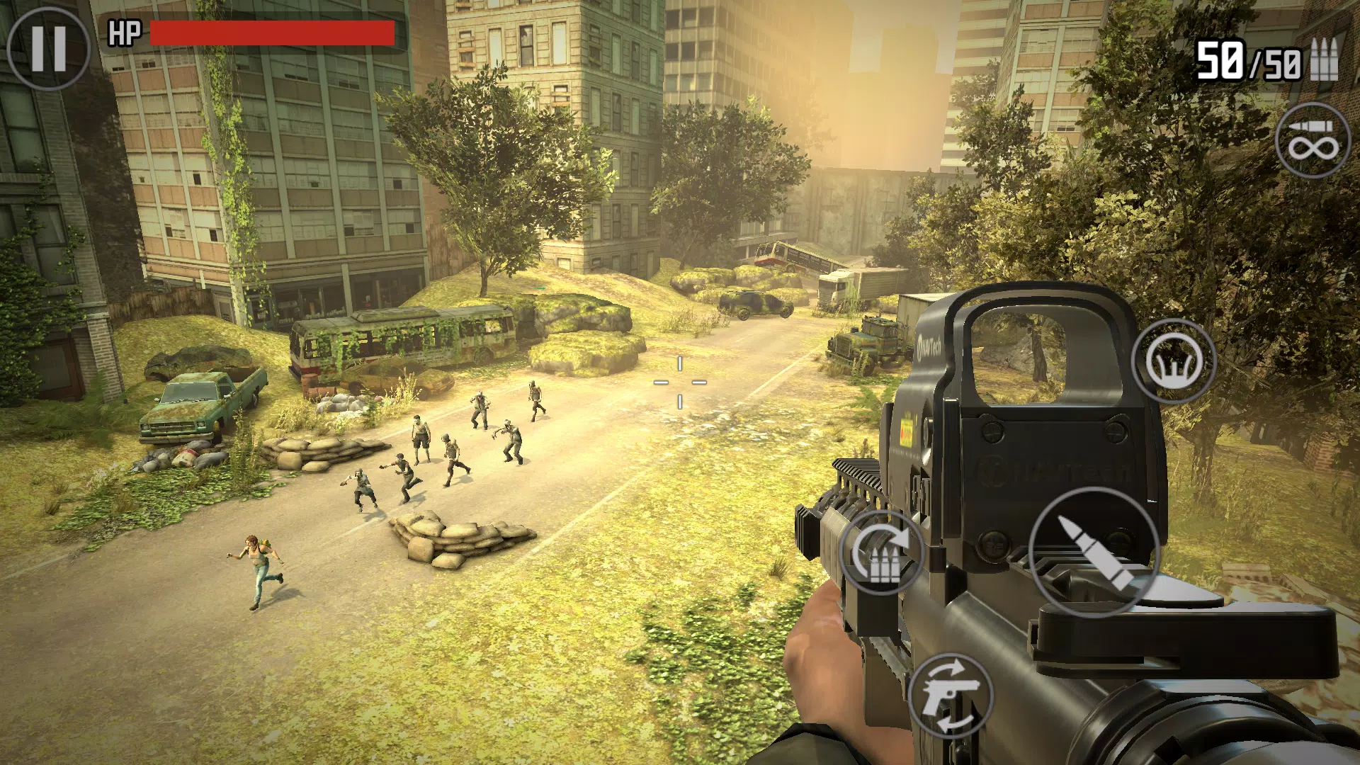 Zombie Sniper War 3 스크린샷 2