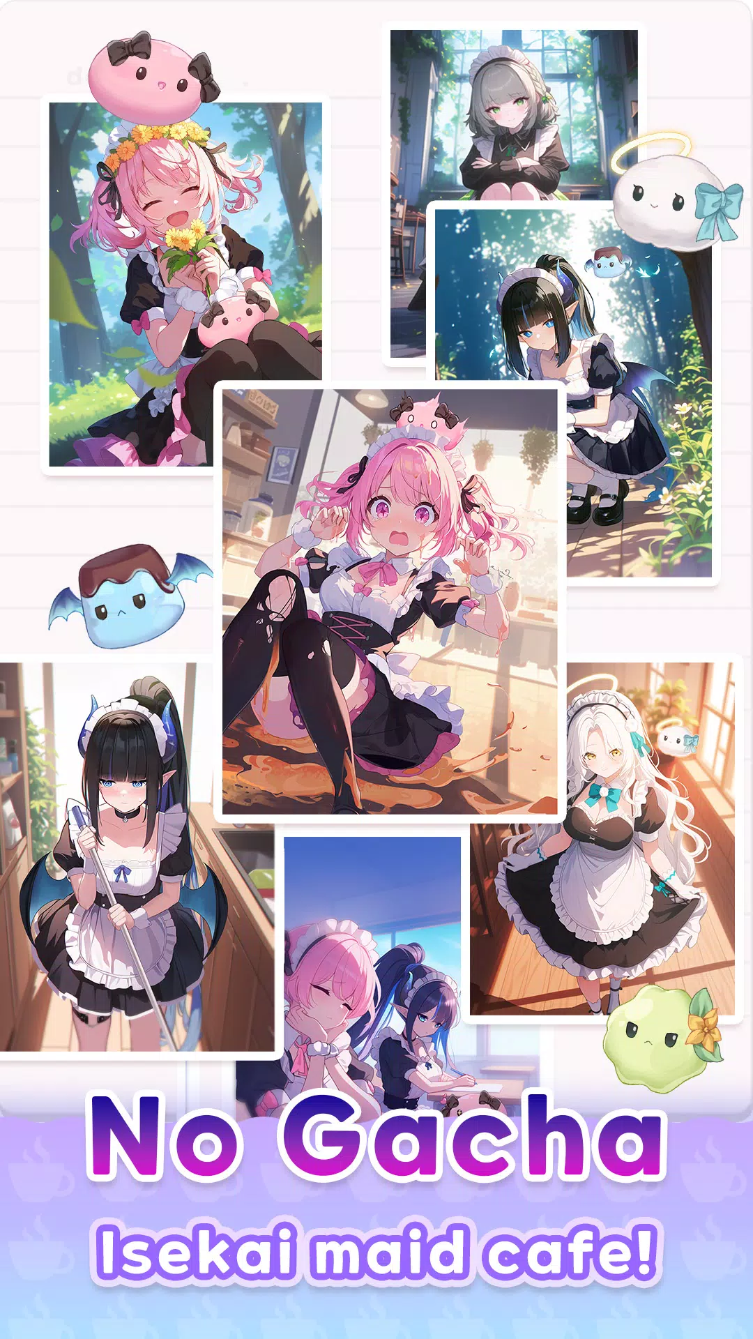 Merge Maid Cafe - Isekai Story 스크린샷 2