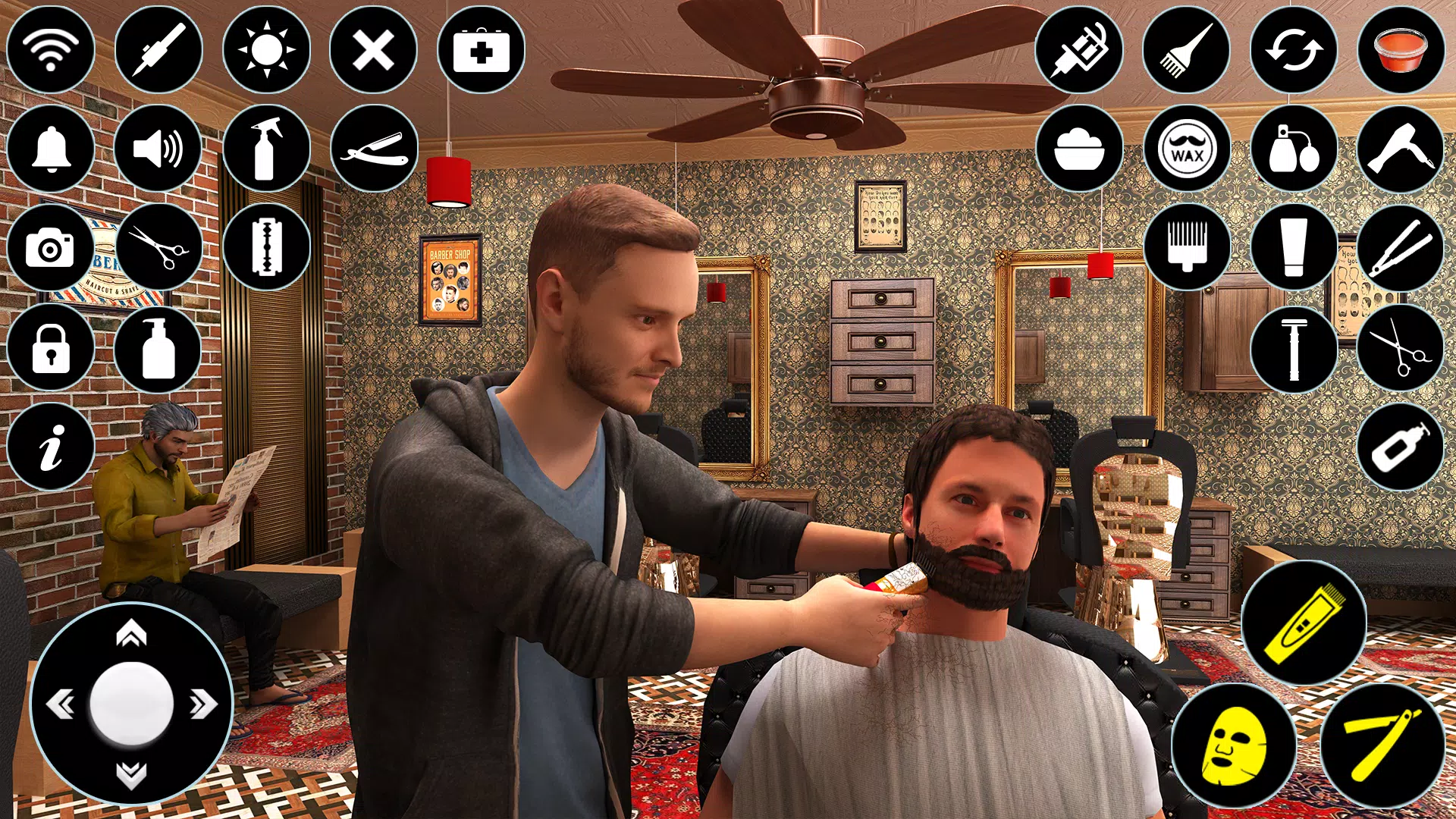 Barber Shop Game: Hair Salon Captura de tela 2