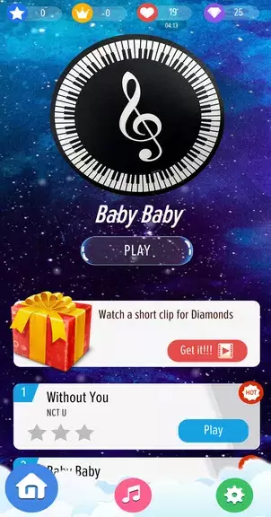 Kpop Piano Magic Tiles Offline - All Korean Song Скриншот 1