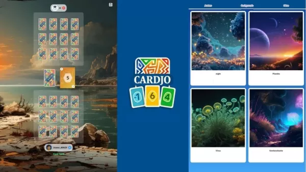Cardjo, un juego de cartas inspirado en Skyjo, lanza suave en Android
