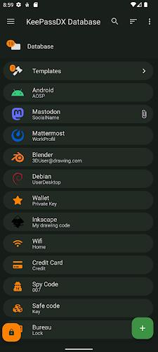 KeePassDX Screenshot 2