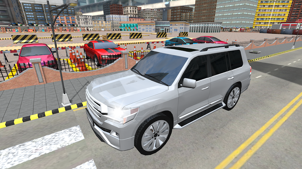 Prado Car Parking Driving Game应用截图第1张