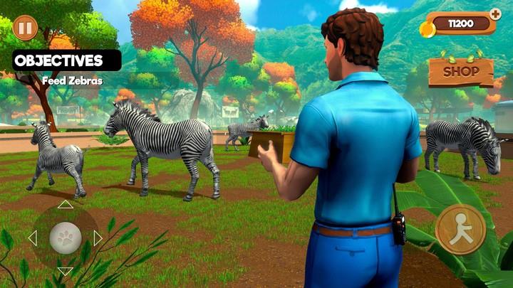 Wonder Animal Zoo Park Games Captura de pantalla 2