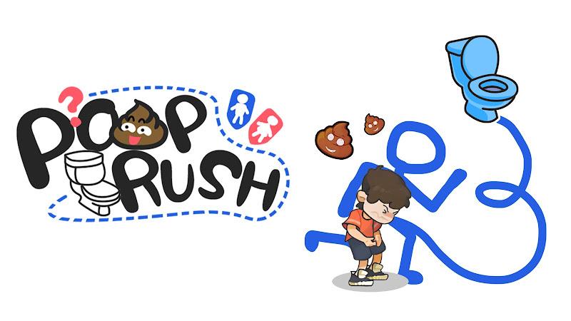 Poop Rush: Toilet Game 스크린샷 1