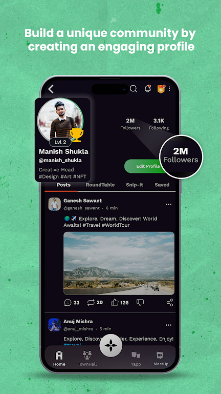 Khul Ke– Social Networking App Screenshot 1