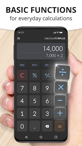 Calculator Plus with History (MOD) Capture d'écran 3