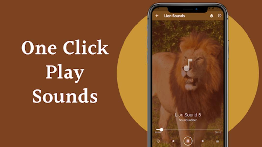 Lion Sounds HD Captura de pantalla 4