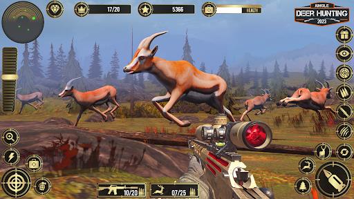 Jungle Deer Hunting Games 3D Screenshot 4