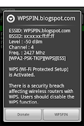 WPSPIN. WPS Wireless Scanner.應用截圖第1張